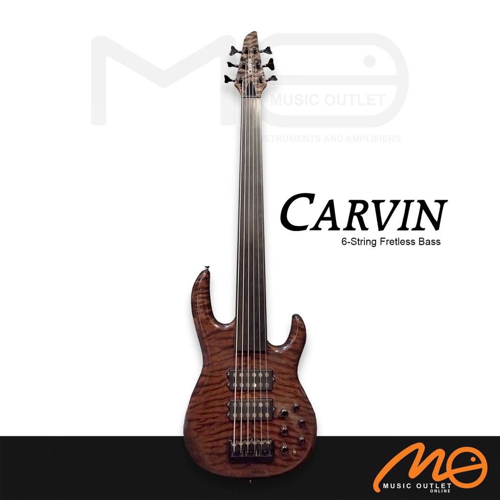 Carvin deals fretless bass