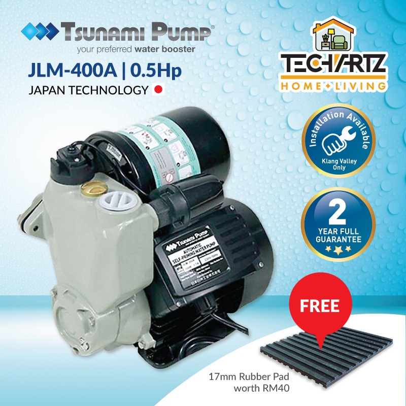 Techartz Tsunami JLM 400A Intelligent Automatic Self Priming