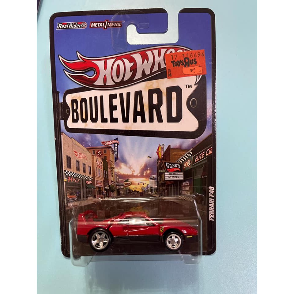 Hotwheels Boulevard Ferrari F40 (F) | Shopee Malaysia