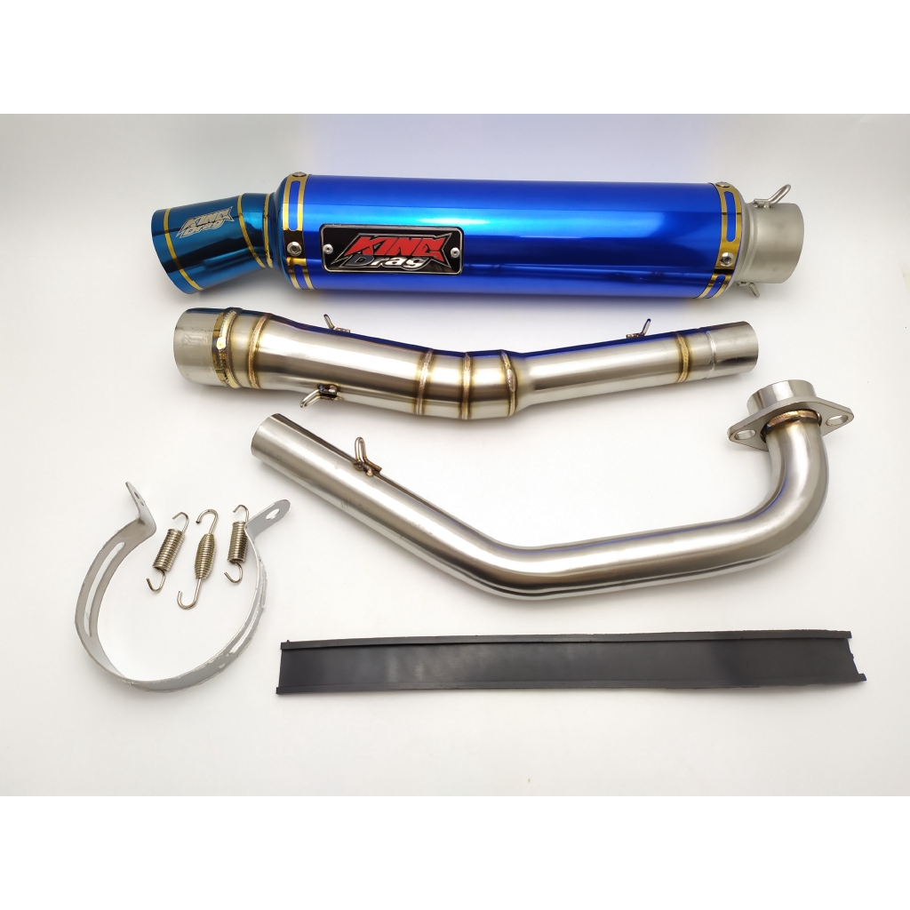 KING DRAG Racing EXHAUST Y15ZR SPEED FULL SYSTEM Shopee Malaysia