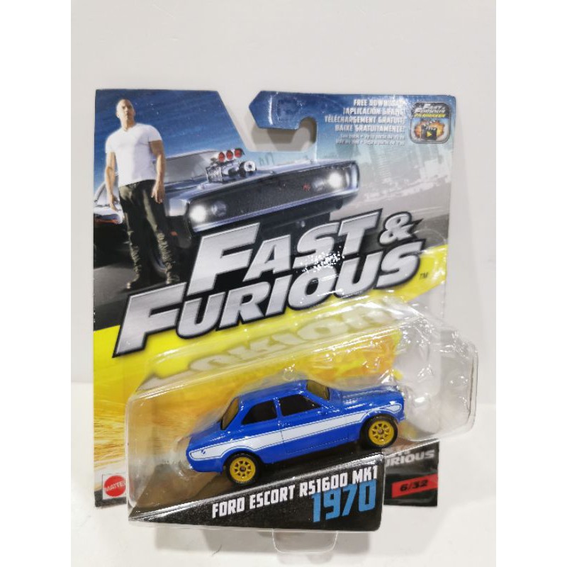 Mattels Ford Escort RS1600 MK1 (Fast & Furious) | Shopee Malaysia