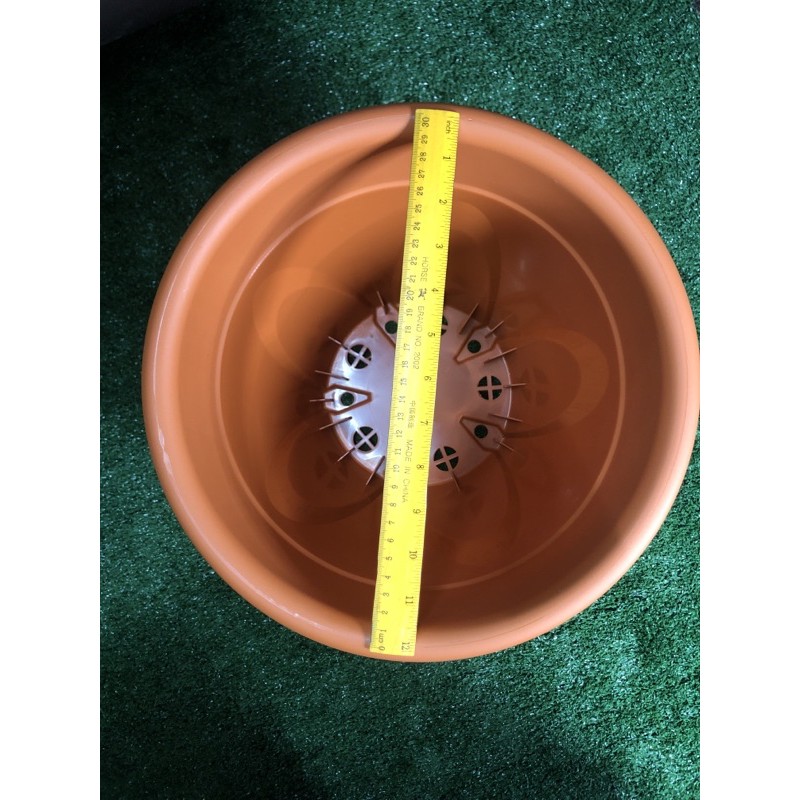 Baba AR-330 (Cotta and Zgrey) Biodegradable Flower Pot The Arch Series ...