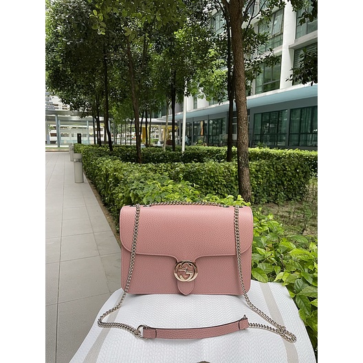 Gucci interlocking bag online size