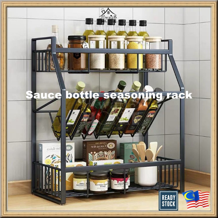 Kitchen Organizer Rak Serbaguna Kitchen Storage Rack Rak Dapur