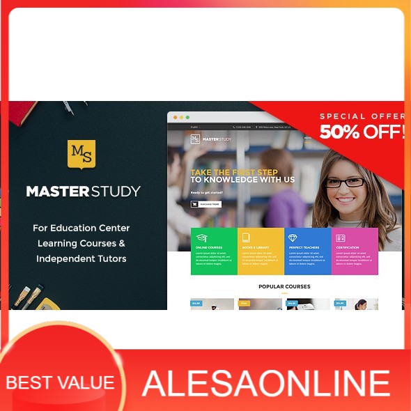 🔥🔥[WORDPRESS THEMES]🔥🔥Masterstudy - Education WordPress Theme for ...