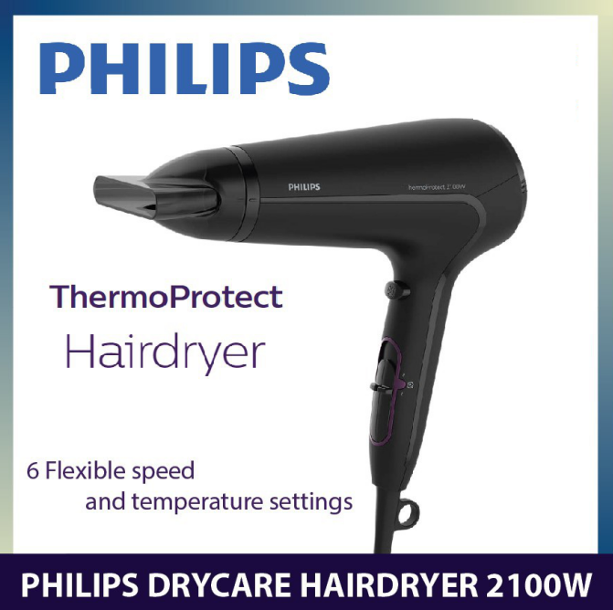 Philips thermoprotect hotsell hair dryer