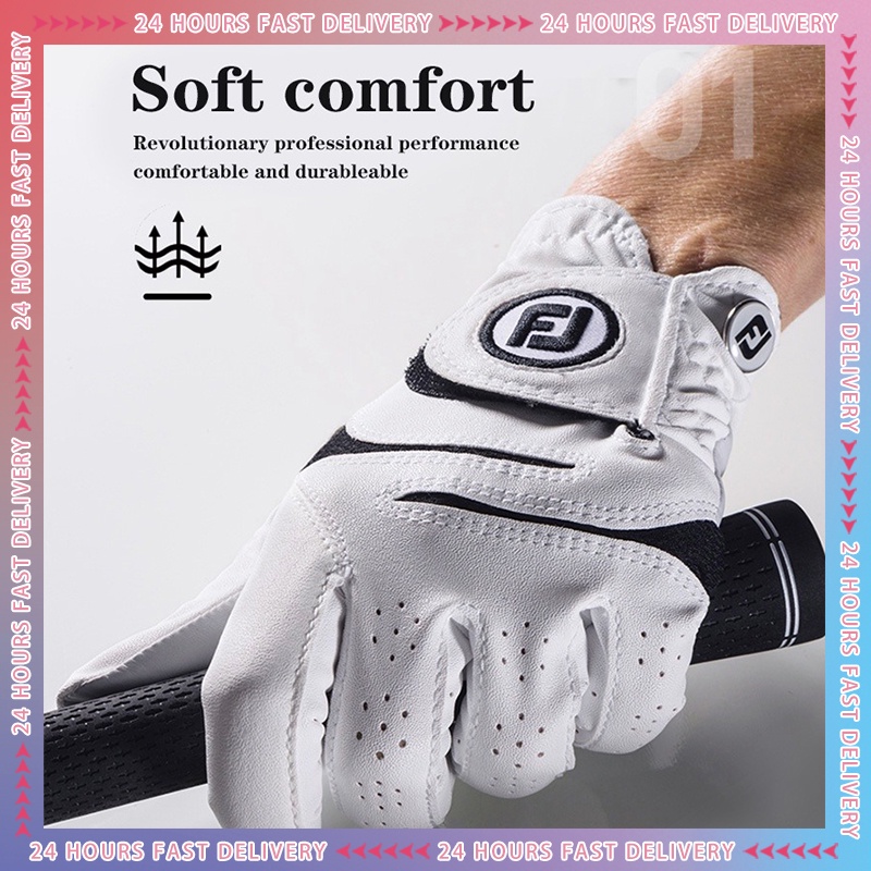 Footjoy Golf Glove 1 Pcs Men's Gloves WeatherSof Left Hand Right Hand