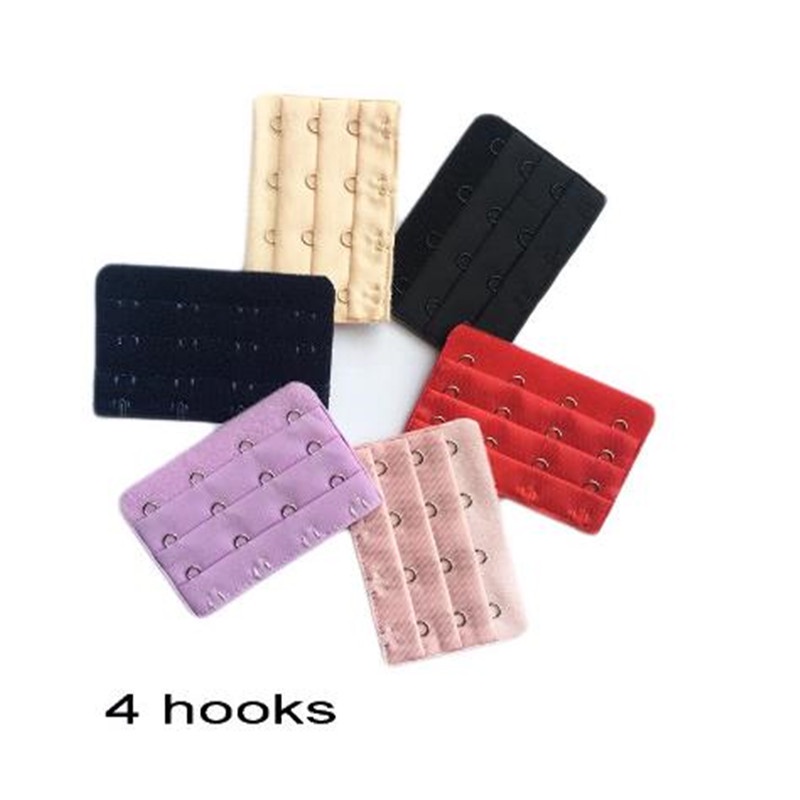 2 Hooks 3 Hooks 4 Hookss 5 Hooks Bra Extender Adjustable Strap Buckle
