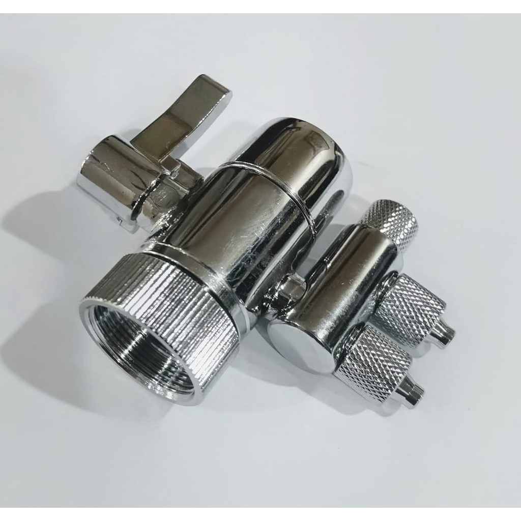 WATER FILTER VALVE TWO WAY DIVERTER (2 WAY DIVERTER) 6MM 1/4" Shopee
