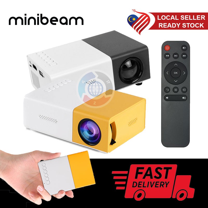 MiniBeam MP20 Ultra Portable Mini LED Pico Projector YG300 Pro for Home