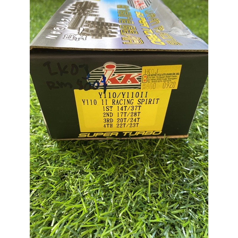 Y110 Racing Gearbox Set IKK Racing Spirit | Shopee Malaysia