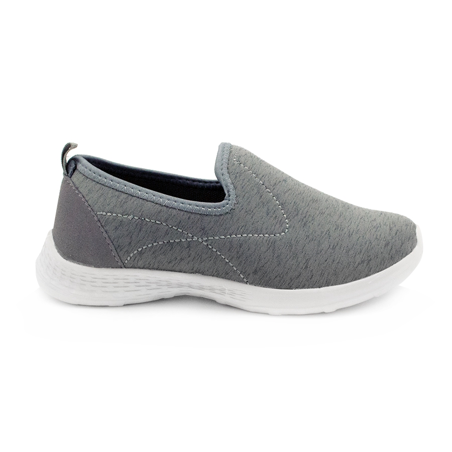 XES (Refresh) Ladies LCELOL213 Black/Grey/Khaki Slip-on Sneakers