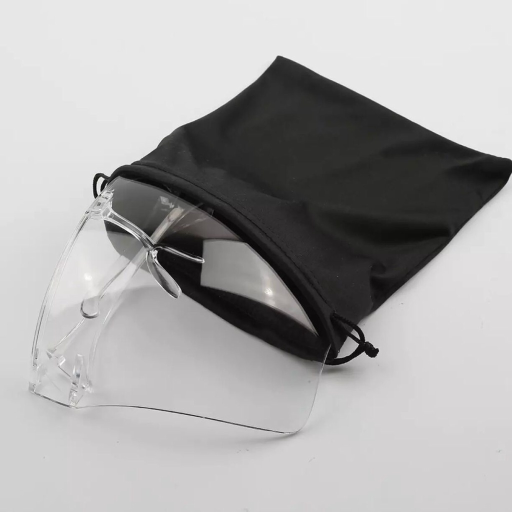 Full Face Shield Cloth Baghalf Face Shield Cloth Bag Acrylic Face
