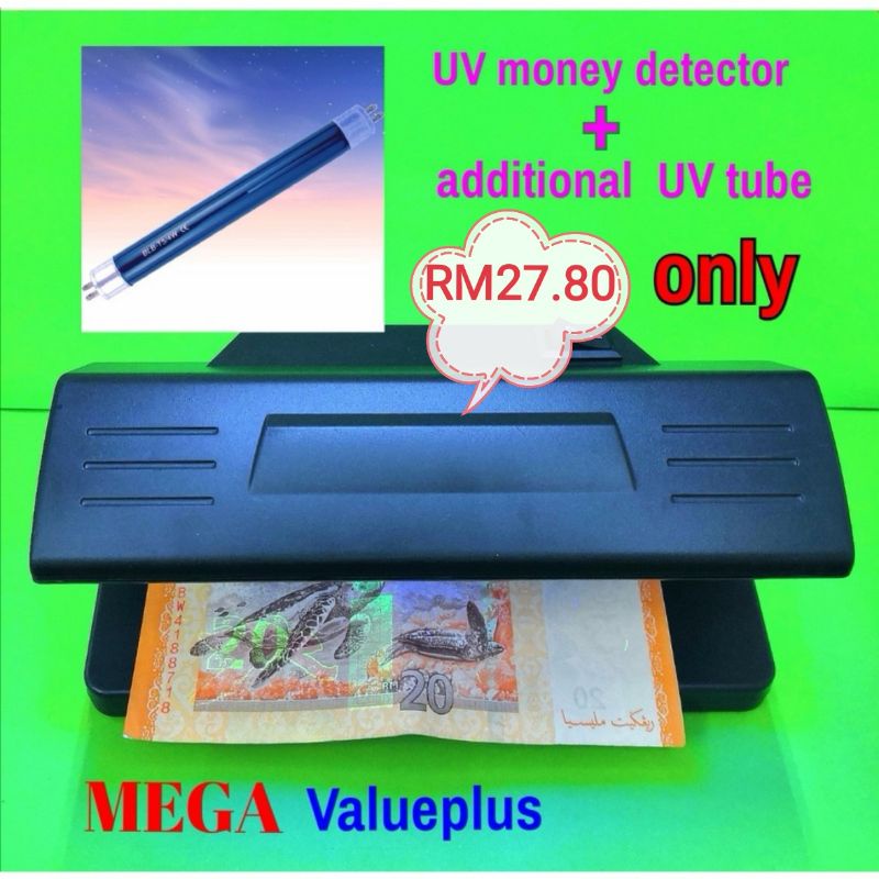 MONEY DETECTOR / COUNTERFEIT MONEY DETECTOR /UV BANK NOTE MONEY ...