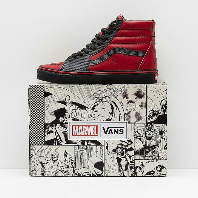 Deadpool vans size on sale 7