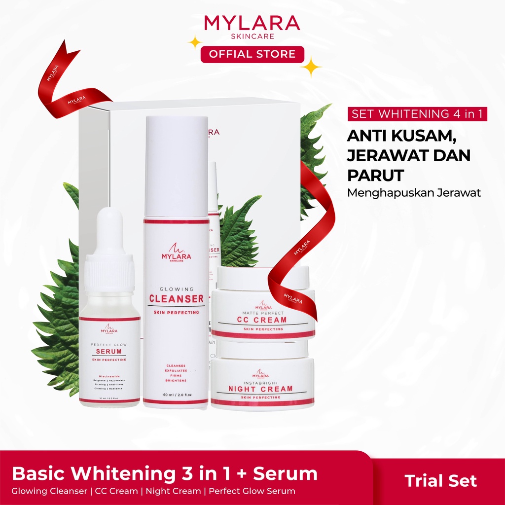 MYLARA Set Whitening Advanced 4in1 | Shopee Malaysia