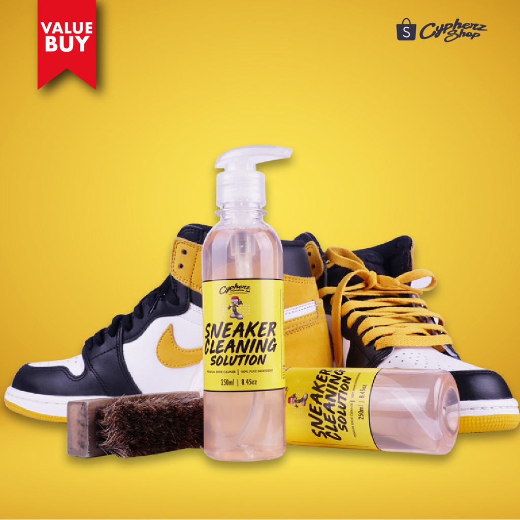 Sneaker Cleaning Solution by Cypherz Sneaker Lab 250ml Sneaker