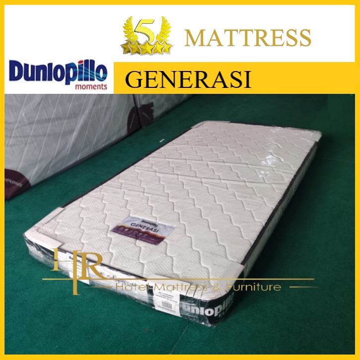 💖🔥Dunlopillo Klasik Generasi Single/Supersingle 5"+ Pillow Getah Latex
