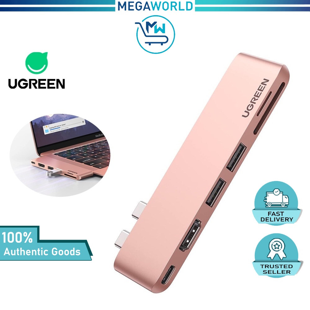 UGREEN USB C Hub Adapter MacBook Pro Air M1 4K HD MI Thunderbolt 3 100W