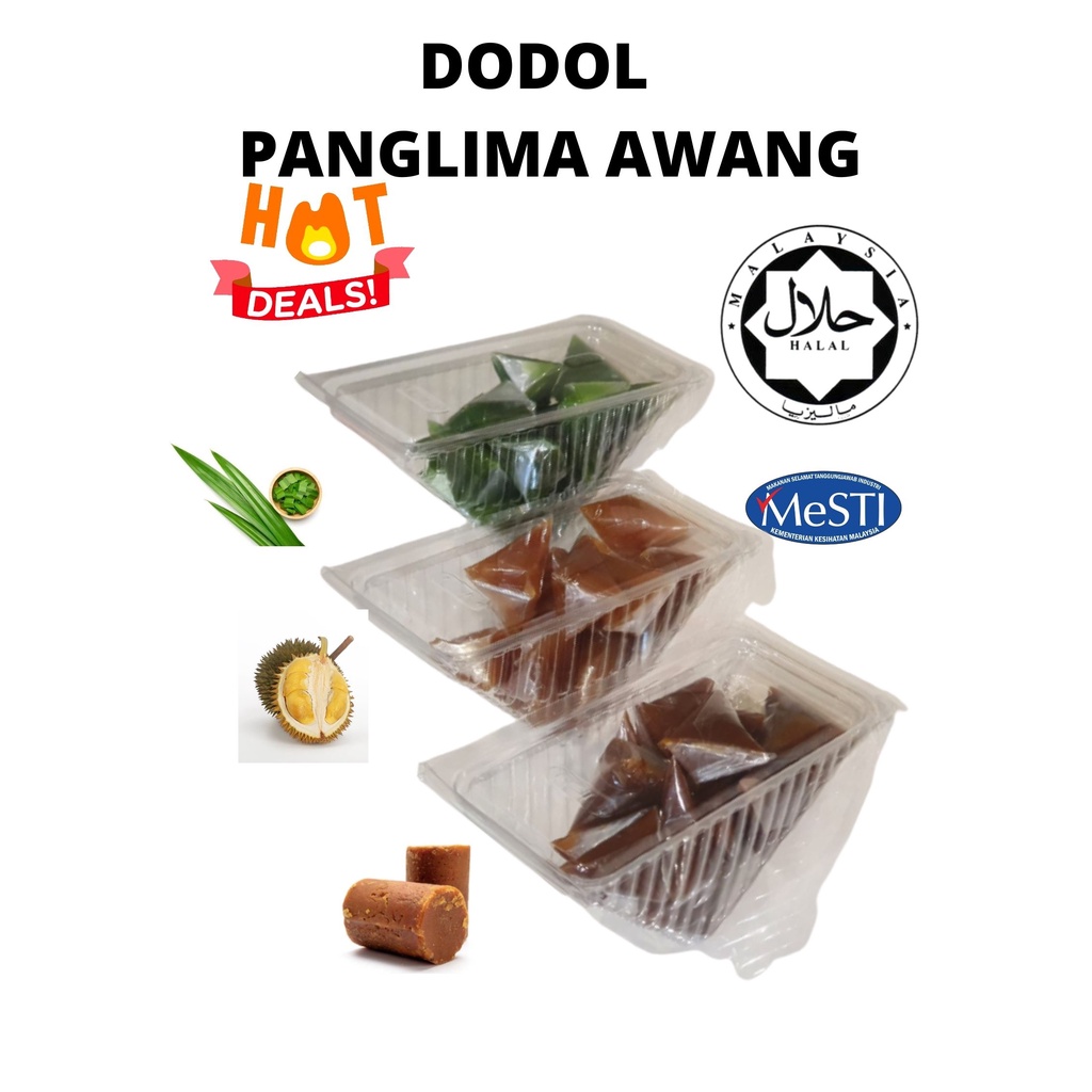 DODOL PANGLIMA AWANG 500GM DODOL ASLI DODOL GULA MELAKA DODOL DURIAN ...