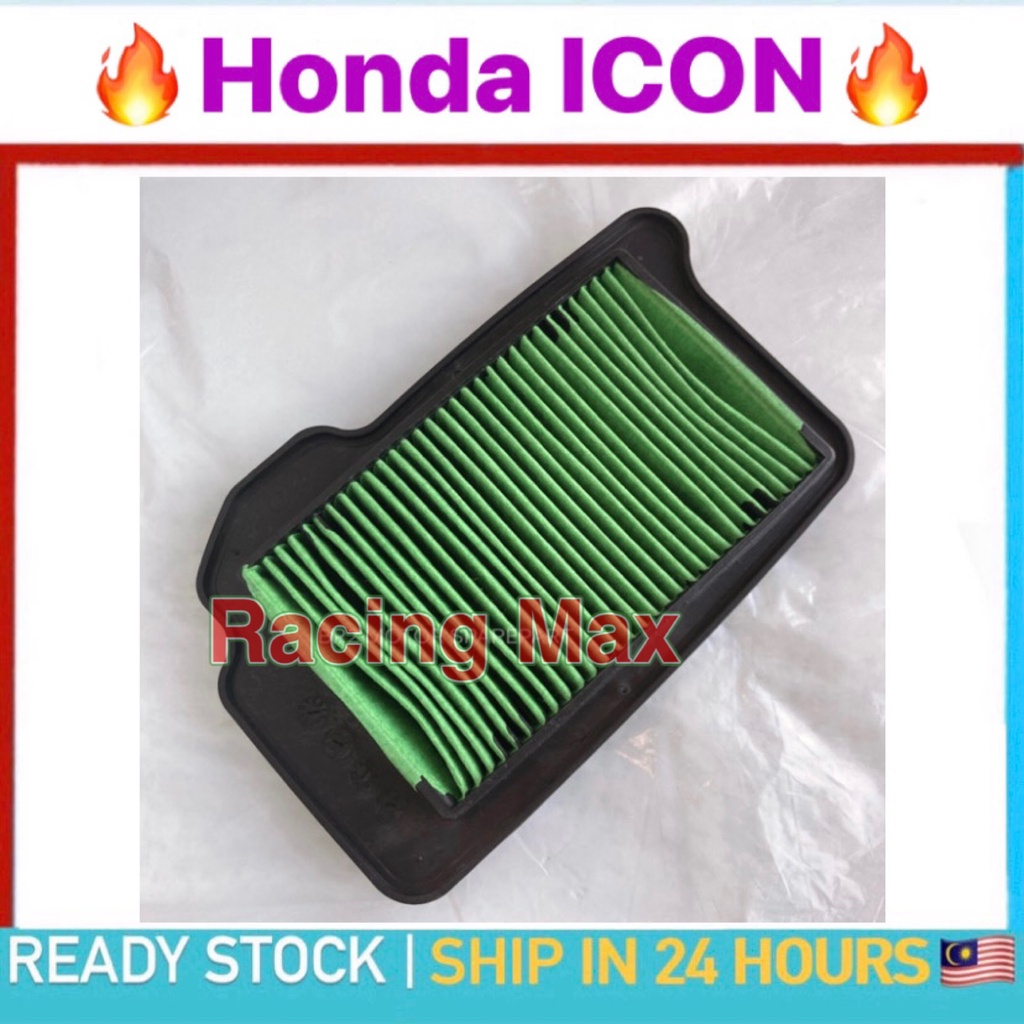 Honda Icon 110 Icon110 Air Filter Air Cleaner Element Kotak Angin ...