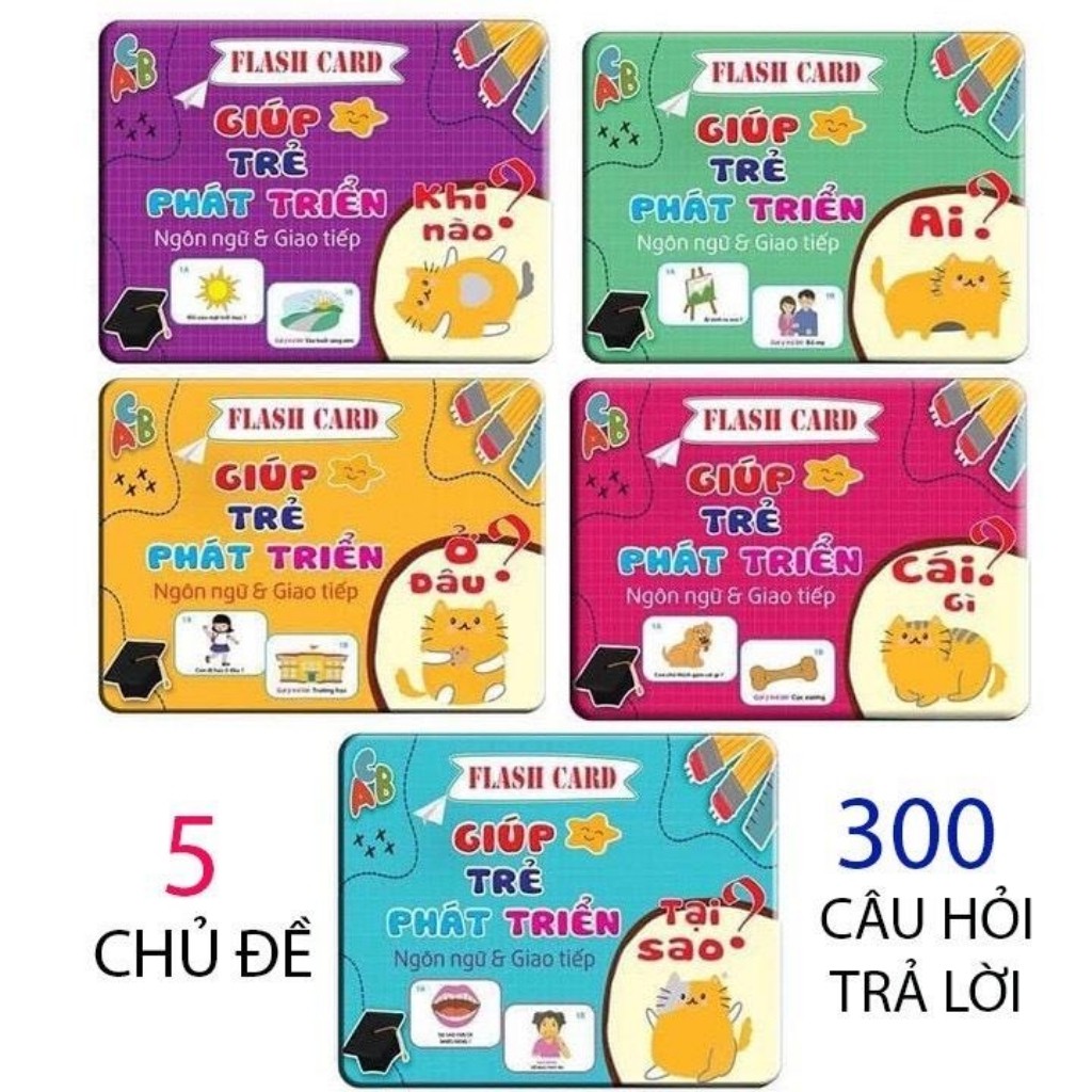 Smart Learning Card Set with 300 Questions - Answers for Children to ...