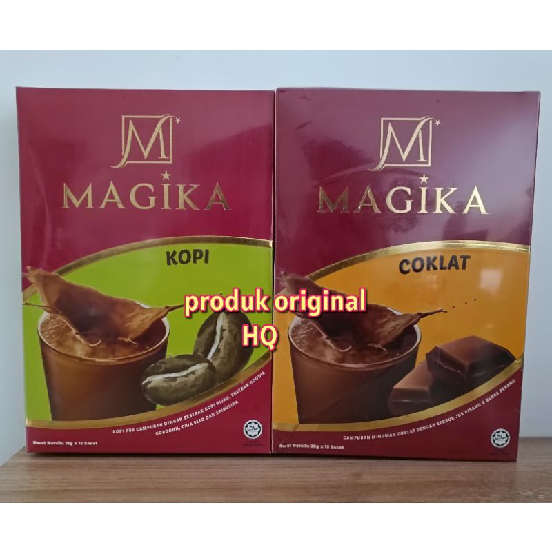 Magika KOPI Magika COKLAT 15 sachets original dri hq | Shopee Malaysia