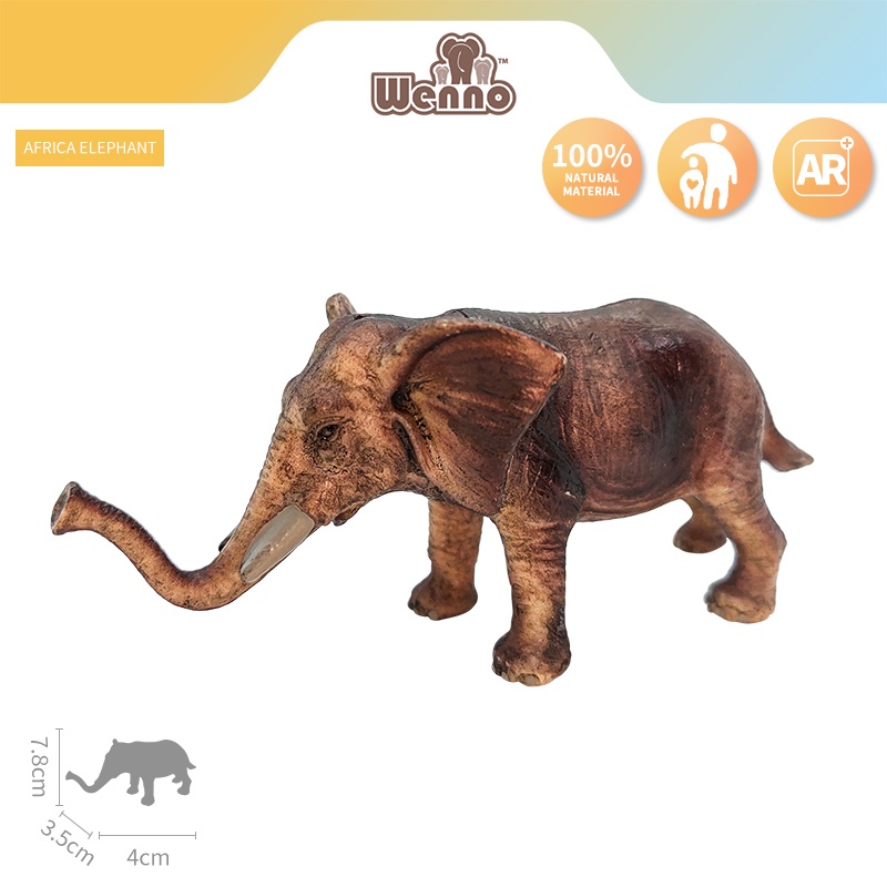 Offer 5 RM18.99 WENNO Educational Mini Animal Figurine Plastic Toys for ...