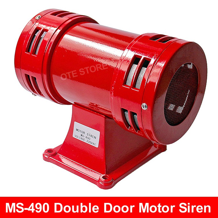 MS-490 Double Door Motor Siren Alarm (240VAC) | Shopee Malaysia