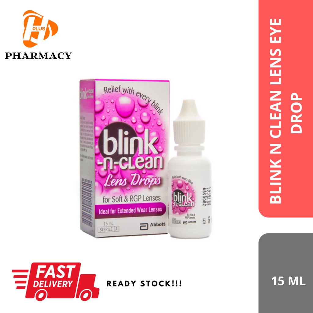 BLINK N CLEAN LENS EYE DROP 15ML Shopee Malaysia