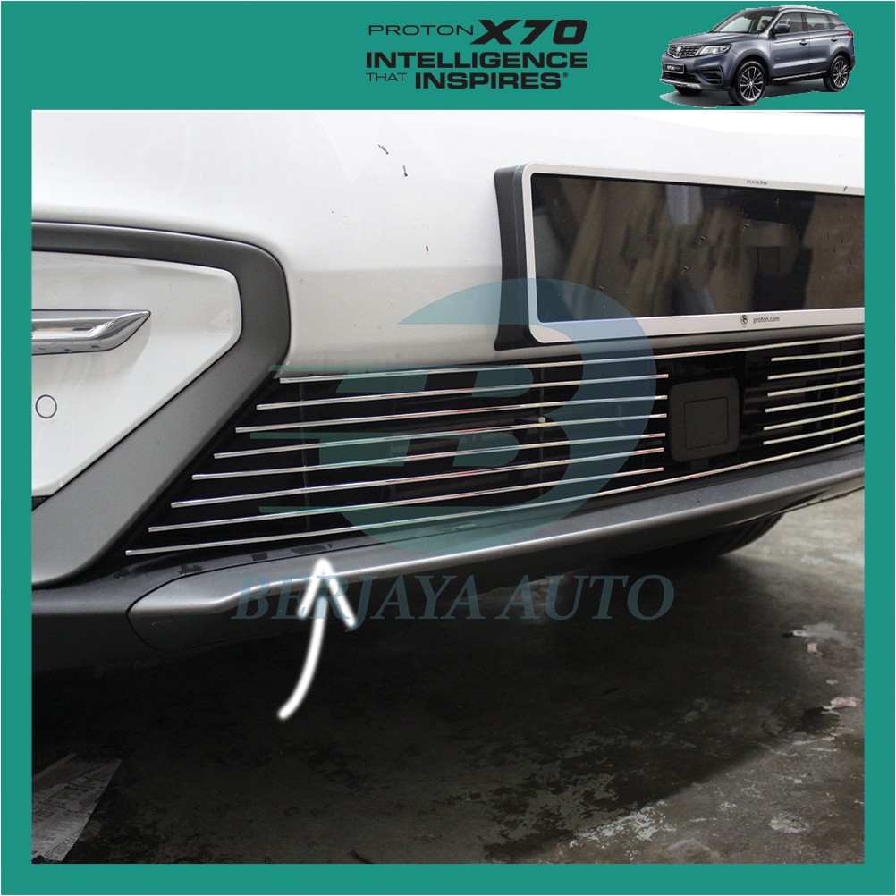 Proton X70 (20182021) Aluminium Panggangan Kereta Bumper Bawah
