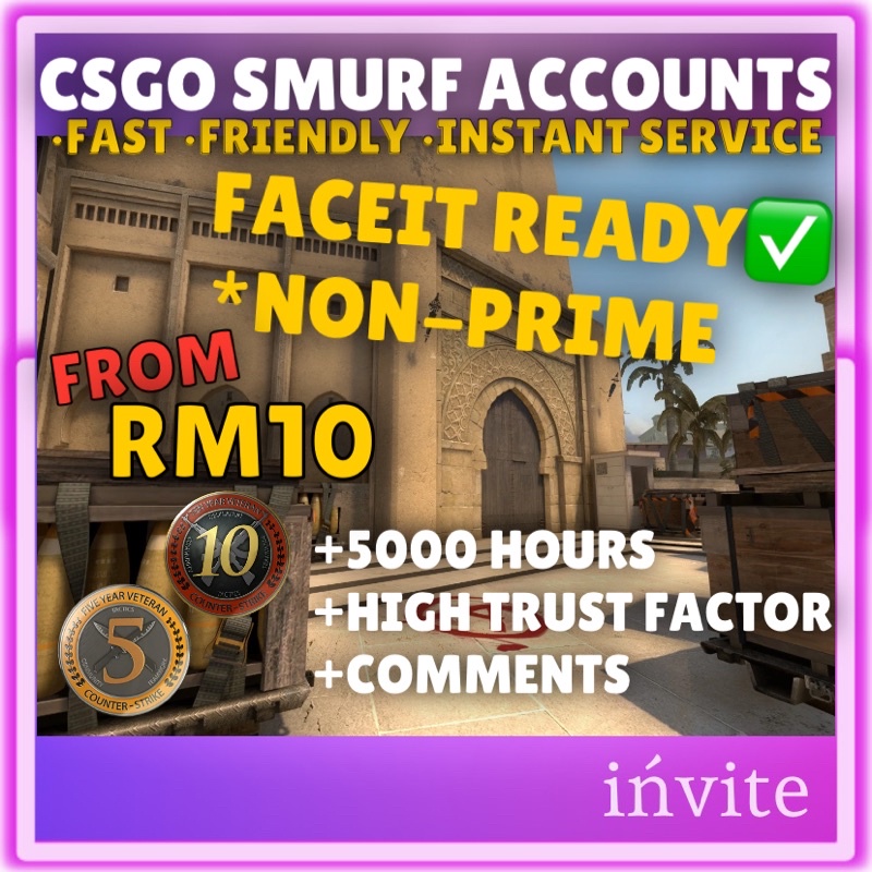 Buy Faceit Ready Account