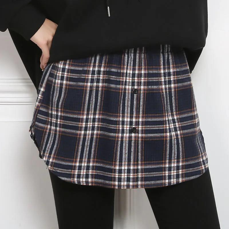 Ready Stock Women Extended Skirt Mini Skirt Extender Fashion Fake Hem Inner Base skirts 4 colors Shopee Malaysia