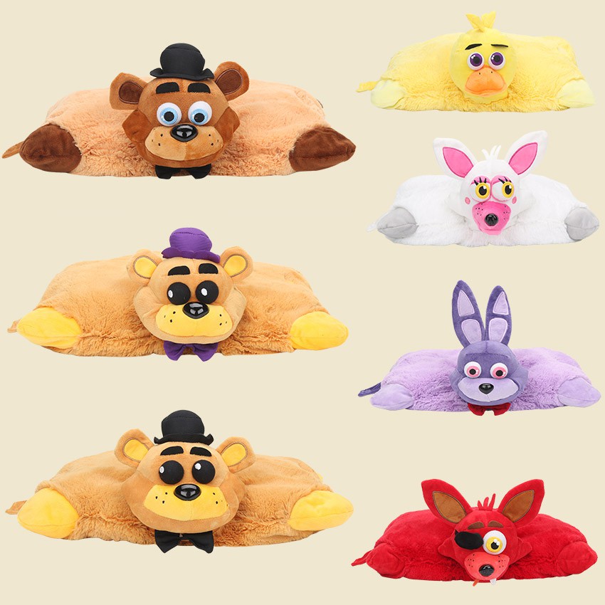 Game Five Nights At Freddy's Plush Warm Bolster Pillow Golden