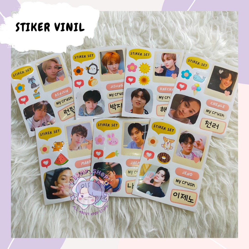 Nct DREAM NCT 127 MY CRUSH NCT CANDY STICKER | Shopee Malaysia