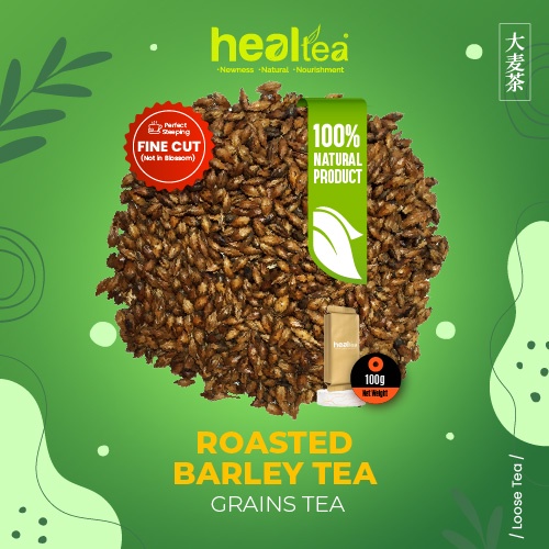 Roasted Barley Tea Boricha Loose Tea Special Fine Cut