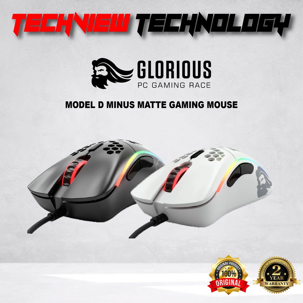 Glorious Model D Minus Matte Gaming Mouse | Shopee Malaysia