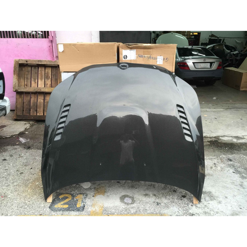 [Ready stock !!!] BMW E60 carbon fiber bonnet | BMW E60 carbon front ...