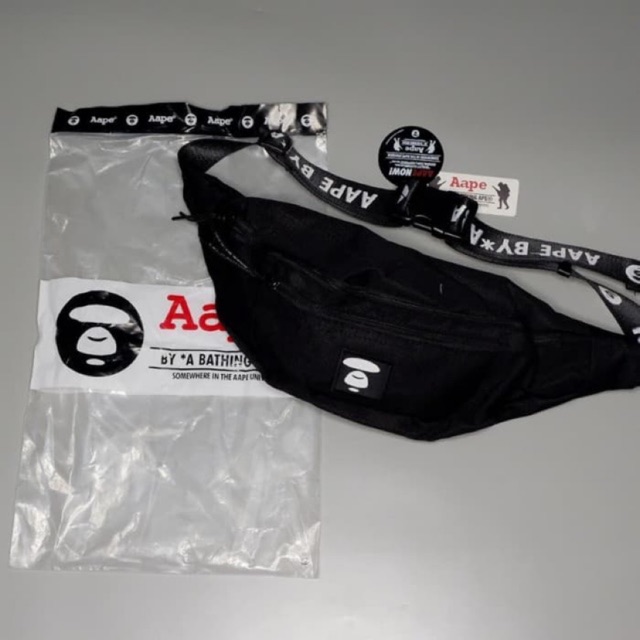 A BATHING APE /BAPE /AAPE PORCH BAG/ POUGH BAG/ crossbody bag / waist