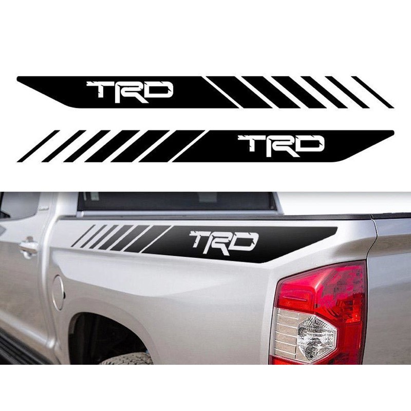 Ready Stock S489 Toyota Hilux Trd Colour Car Side Body Vinyl Decal