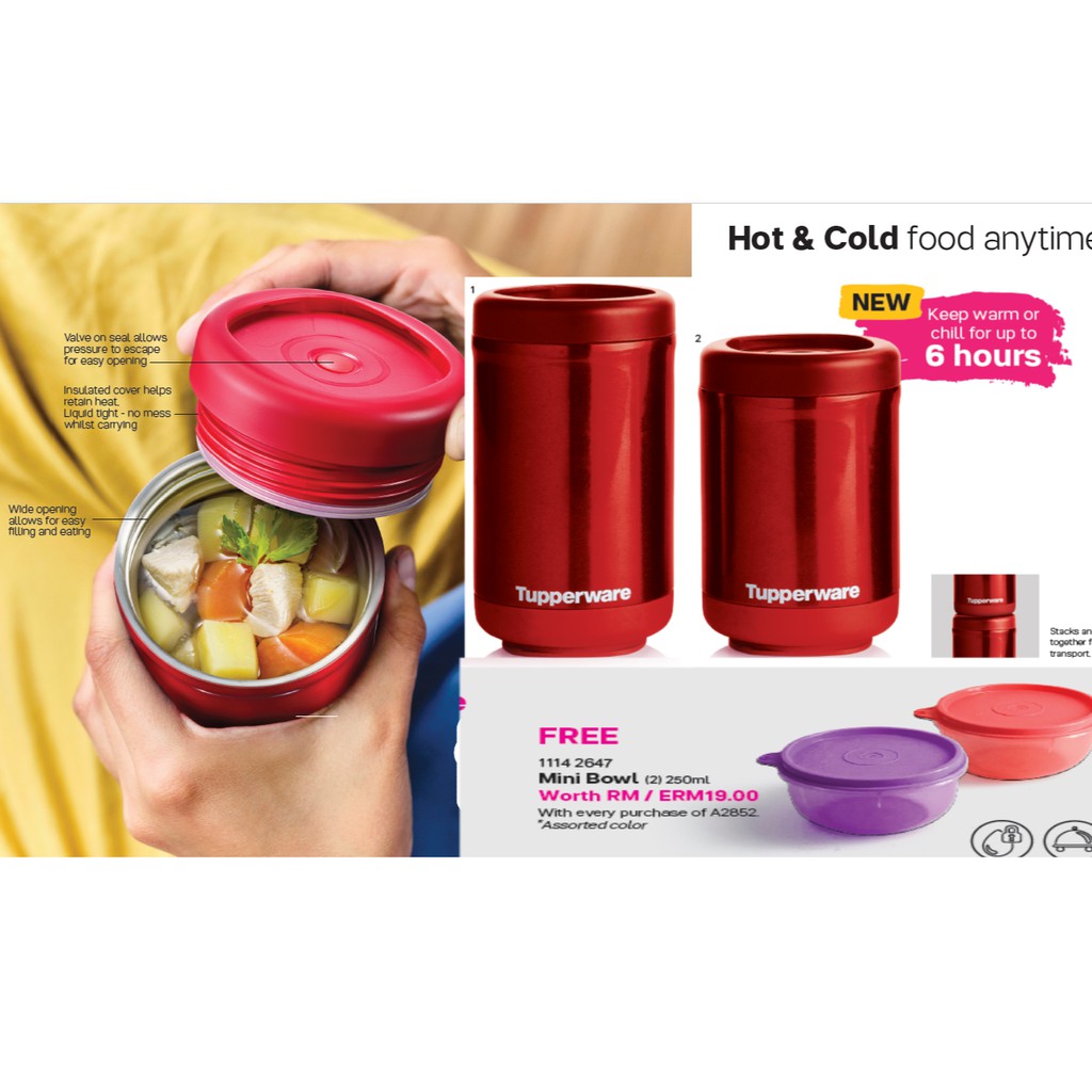 Kristie Tupperware - STACKING THERMAL FLASKS! Yes Yes Yes . a