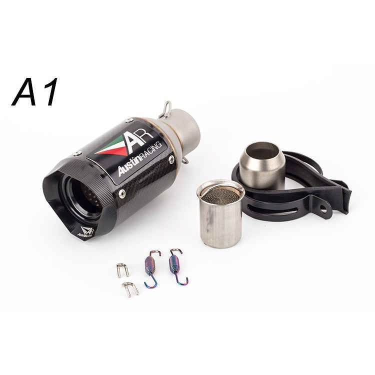 Spot!Motorcycle Modified AR Exhaust Pipe Muffler CNC Z900 Z1000 S1000RR