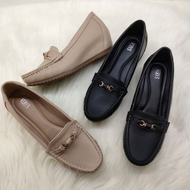 Vern's 45010910 /45011010 Women Office Wear Formal Wedges Loafer Shoes ...