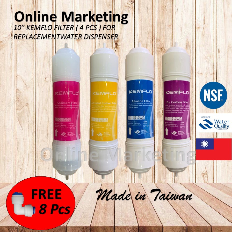 WATER PURIFIER KEMFLO 4 IN 1 ALKALINE WATER FILTER ITYPE ( MADE IN