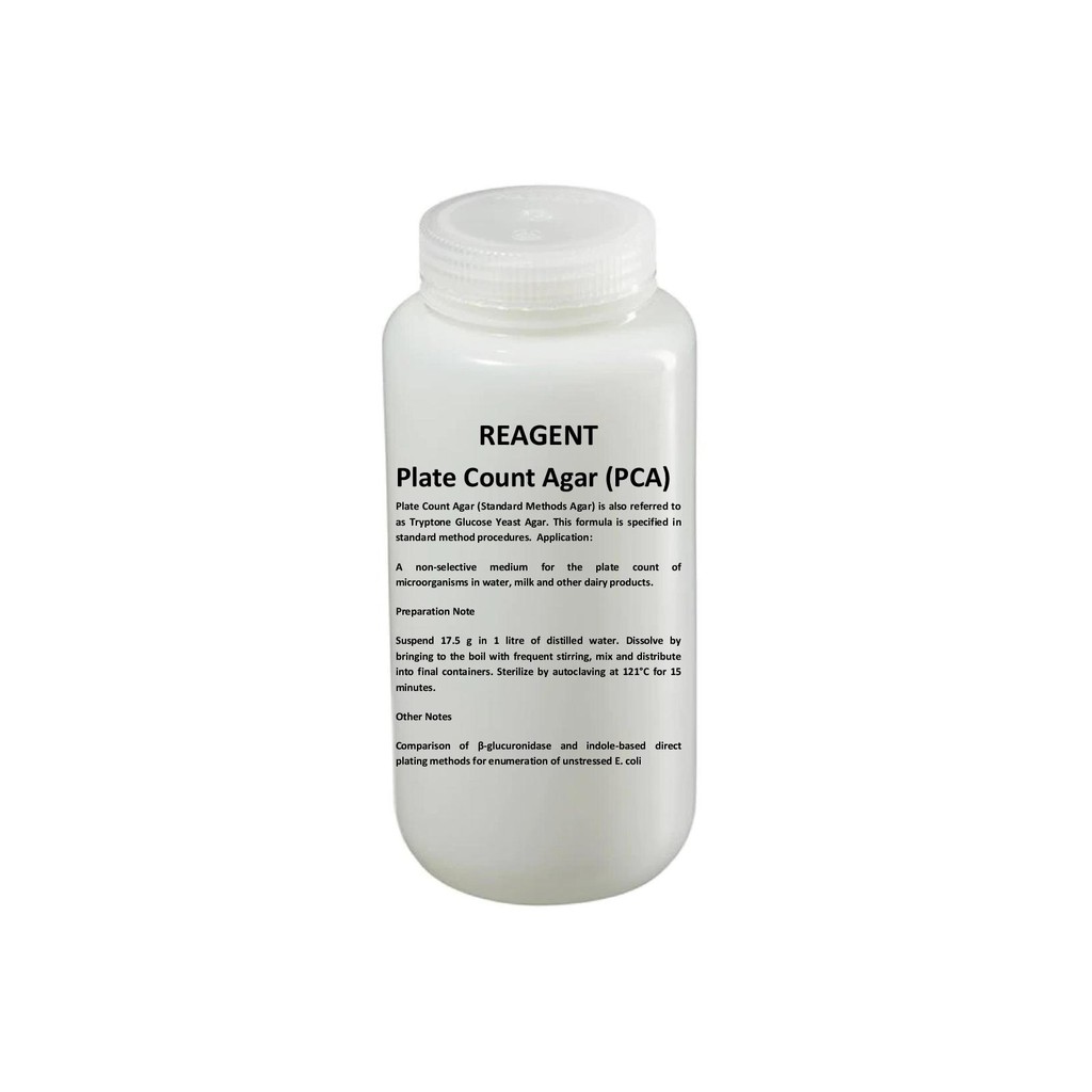 Plate Count Agar (PCA) 160 gram Microbiology Diagnostic Reagent ...