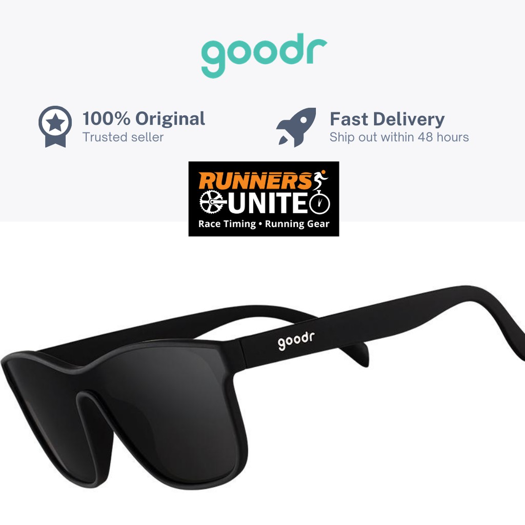 Goodr VRG The Future Is Void Polarized Running/Cycling Sunglasses