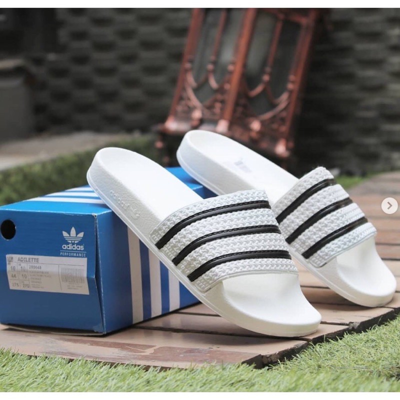 Promo Adidas Adilette Made in Italy Sandal Flip Flop Men Women Shopee Malaysia