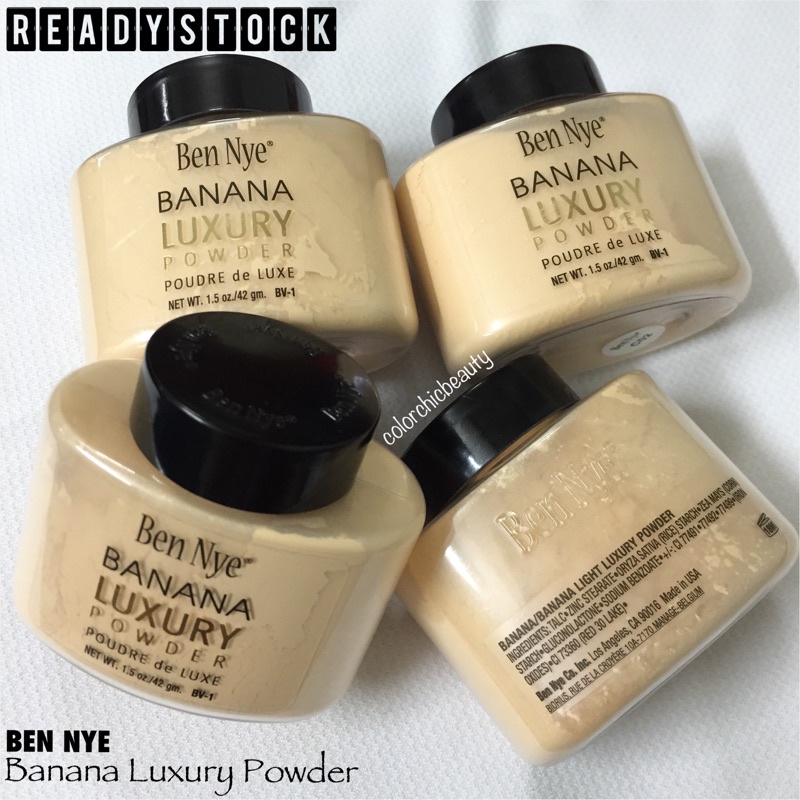 🚚READYSTOCK💯Original Ben Nye Banana Luxury Powder | Shopee Malaysia