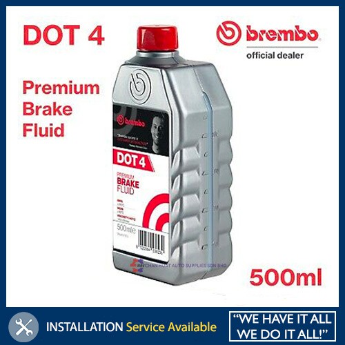 BREMBO DOT4 DOT5.1 PREMIUM Brake Fluid 100 Genuine ITALY Imported DOT