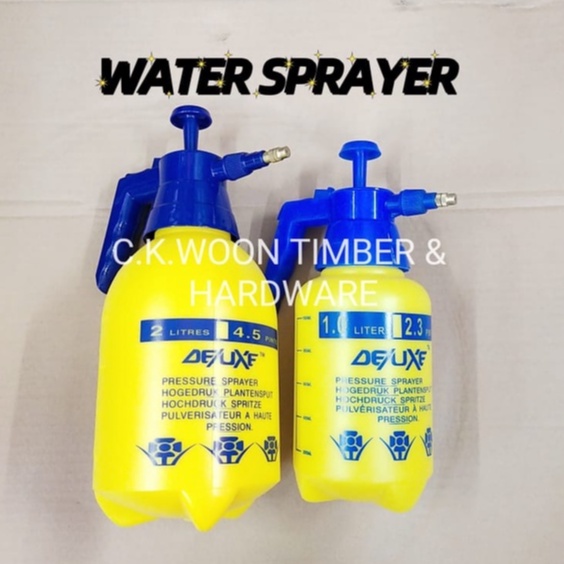 (1 LITRE / 2 LITER) Spray Bottle High-pressure Watering Sprayers Mixer ...